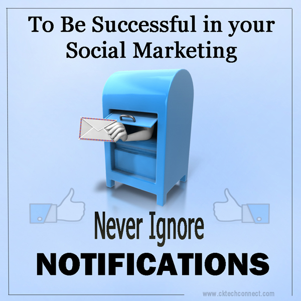 To Be Successful Never Ignore Notifications