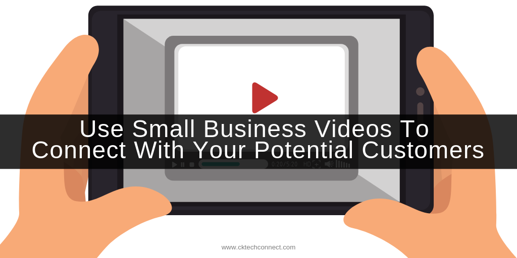 Use Small Business Videos To Connect With Your Potential Customers