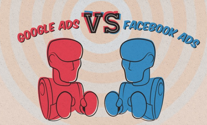 google vs facebook