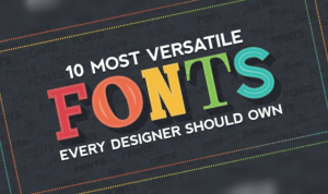 10 Most Versatile Fonts For Your Projects | Cktechconnect Blog